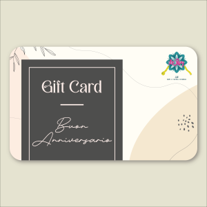 GIFT CARD BUON ANNIVERSARIO