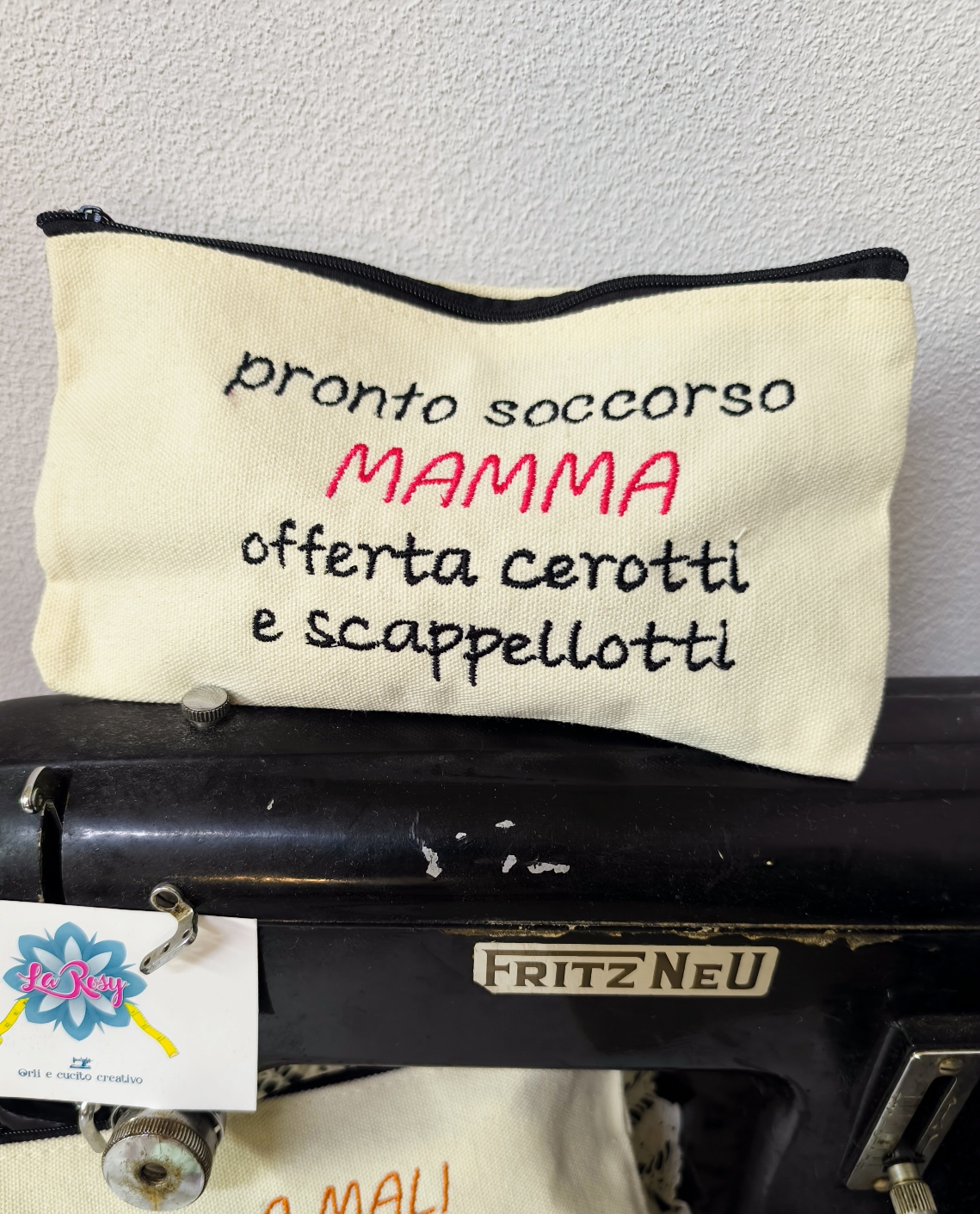 borsello con frase - immagine 2