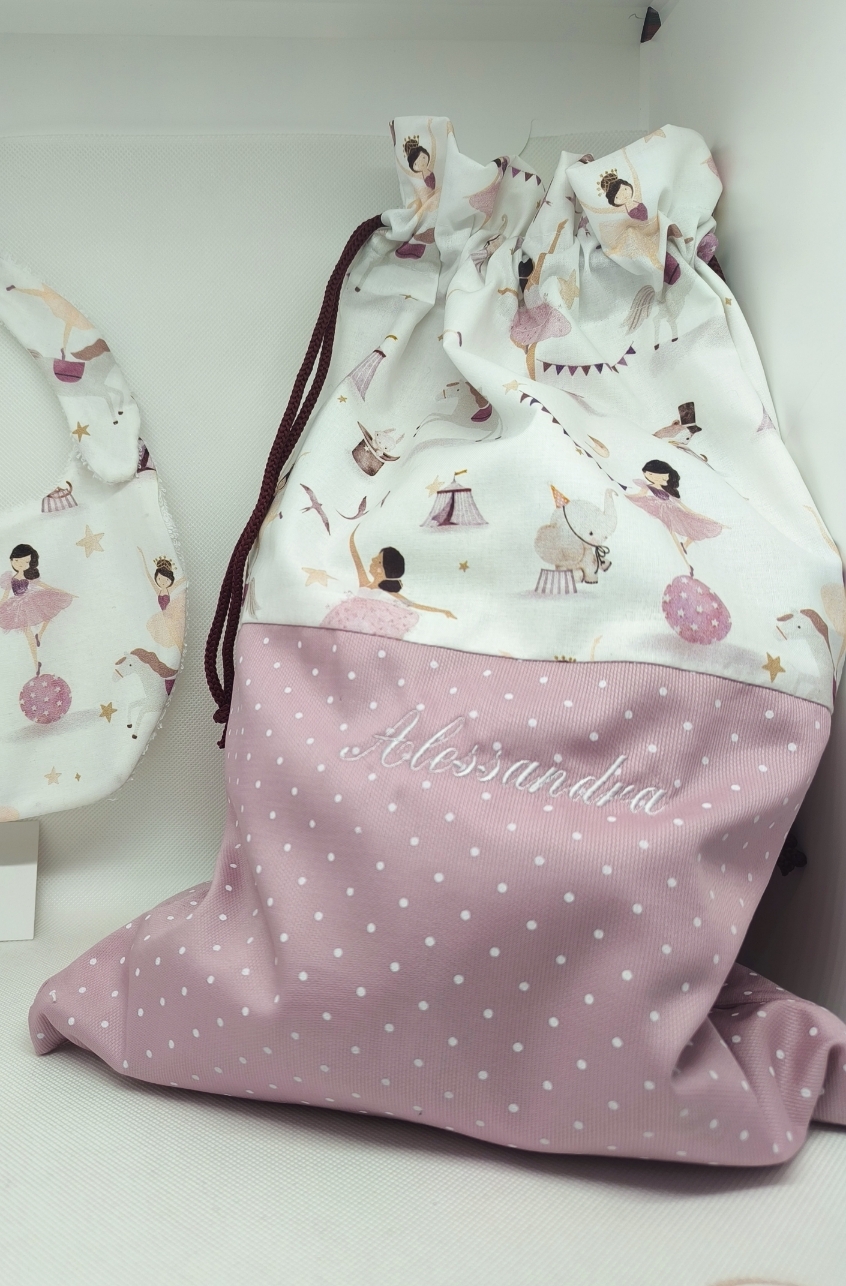 Sacca cambio bambina